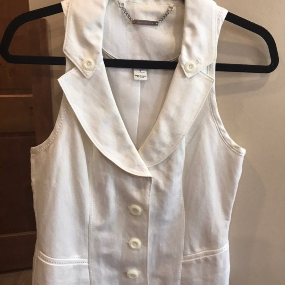 WHBM Tuxedo Style Vest Sz 14. With Tags